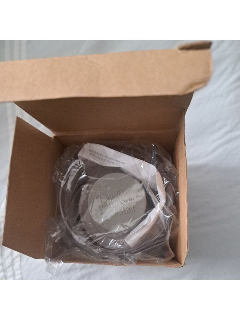 The Pampered Chef Ice Cream Sandwich Maker 2485-02 plastic rubber 3" with box